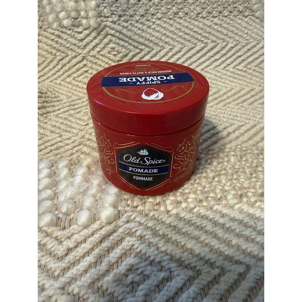 (1) Old Spice Spiffy Pomade Medium Hold Matte Finish NEW 2.64 oz